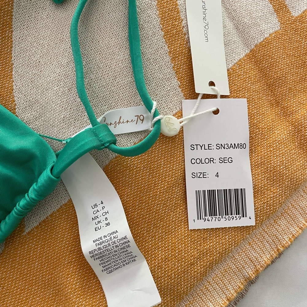 Sunshine 79 ruched Bikini.